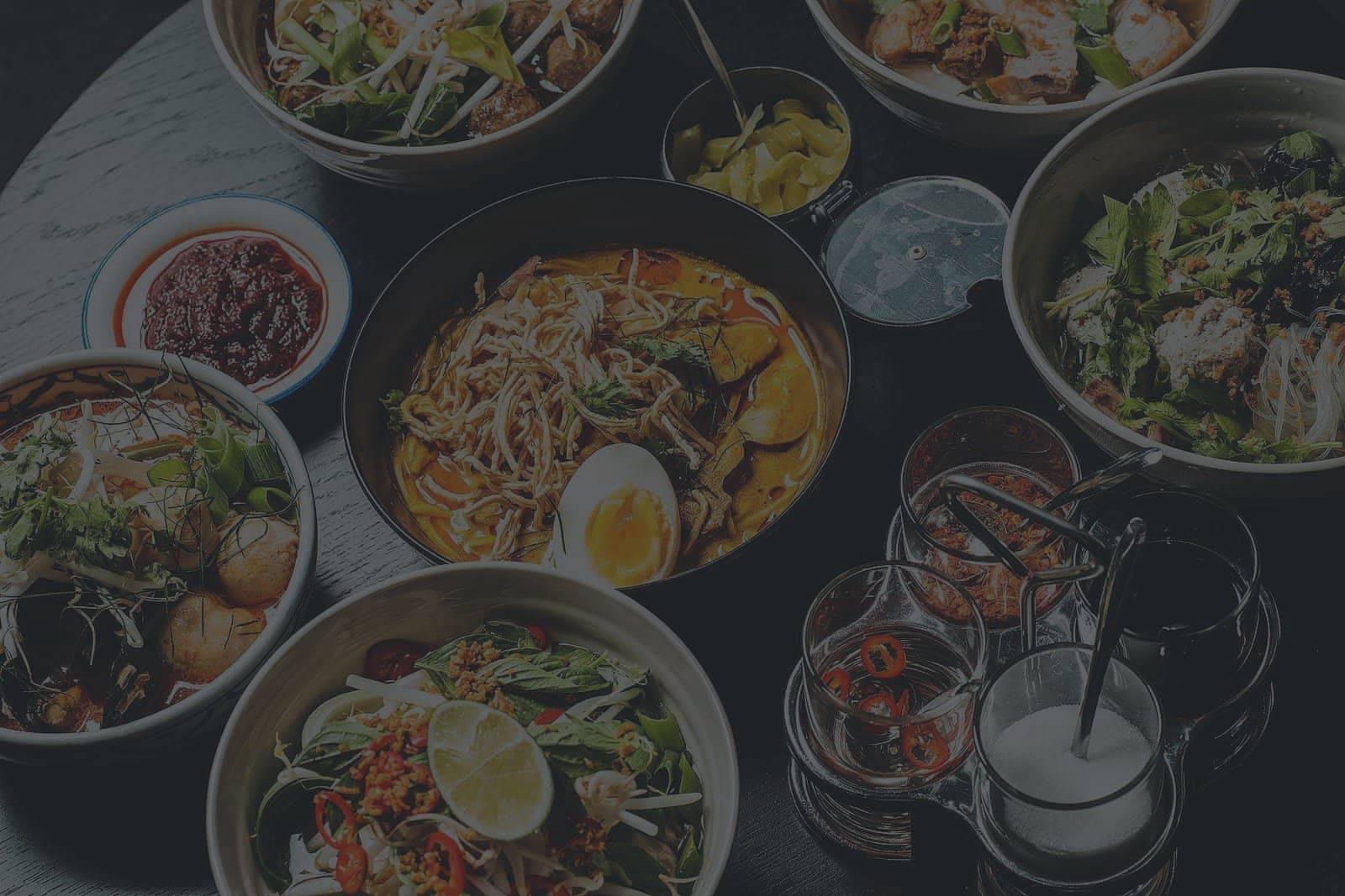 Thai dishes at Cowboy Thai Dee Why